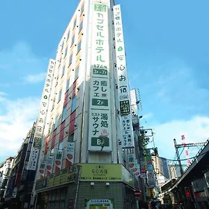 Anshin Oyado Shinbashi Ekimaeten Hotel a capsule Tokyo